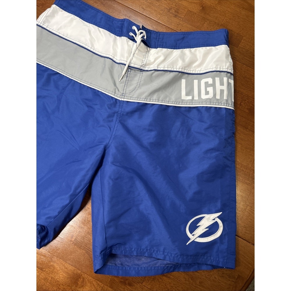 G3 Sports By Carl Banks Tampa Bay Lightning Board Shorts Men's Size 4XL NHL - Picture 2 of 15